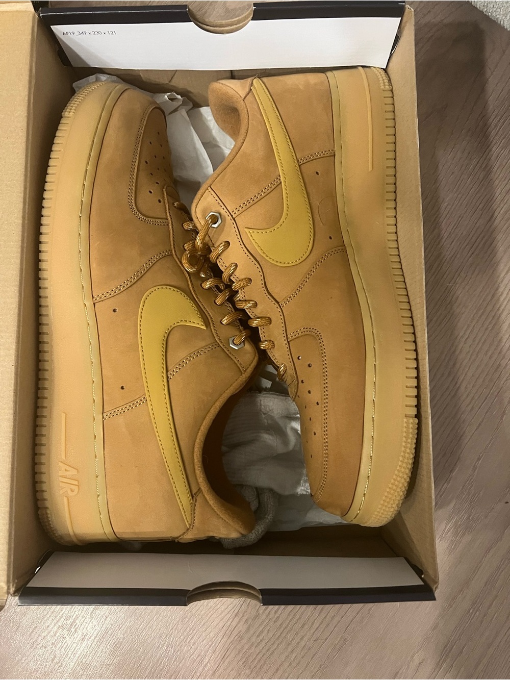 Nike Air Force 1 ‘07 WB Low in Flax/Wheat Colorway